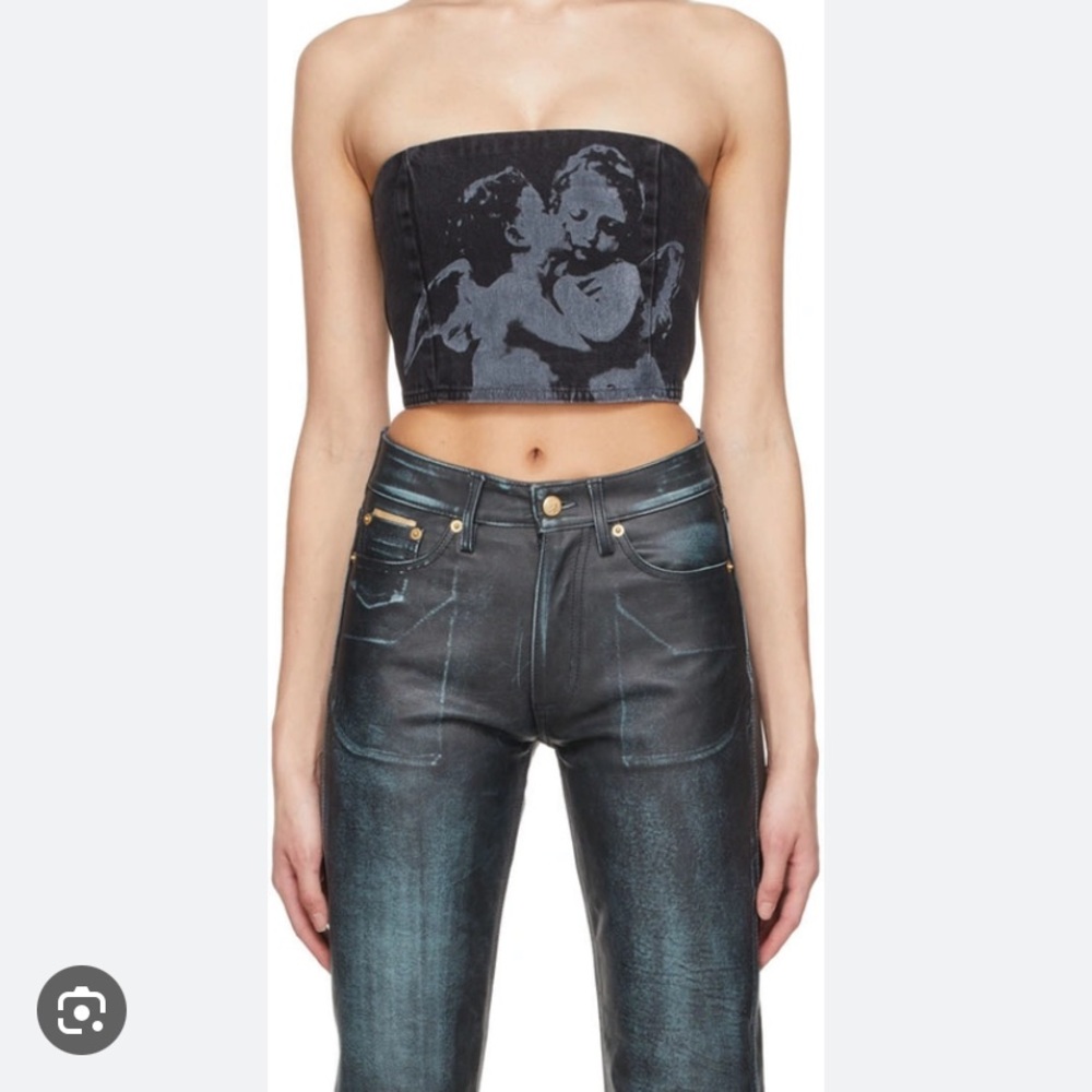 Angel Cropped Tube Top